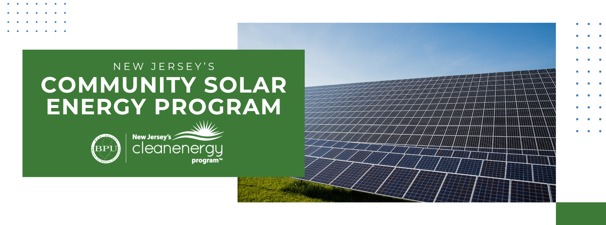 Community Solar Energy Program New Jersey 